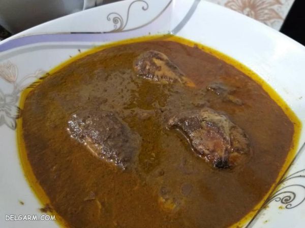 تزیین غذای فسنجون