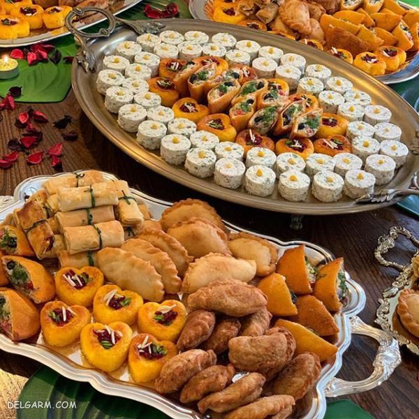 تزیین غذای فینگر فود