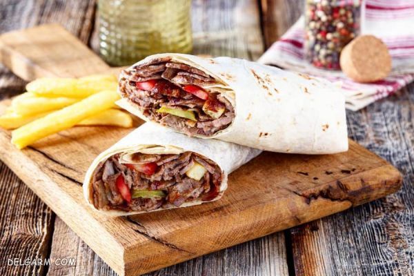 تزیین غذای گوشتی