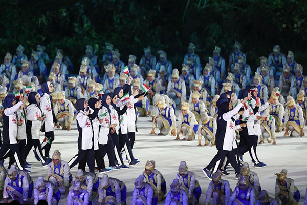 افتتاحیه بازیهای آسیایی 2018 جاکارتا-اندونزی