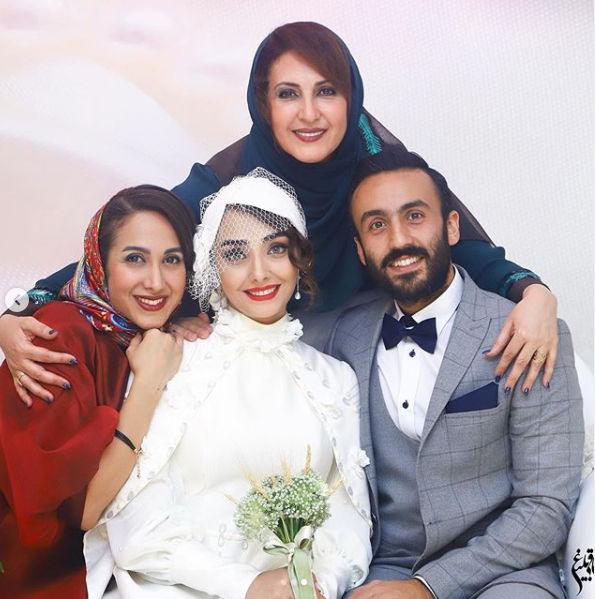 تصاویر جشن عروسی پسر فاطمه گودرزی با بازیگر معروف