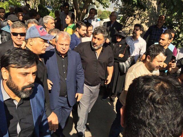 بازیکنان پرسپولیس در مراسم جعفر کاشانی حضور نداشتند !!
