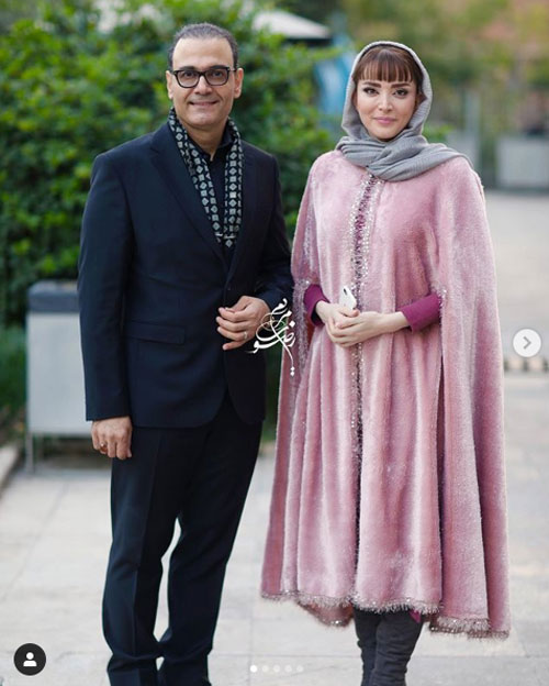 چهره متفاوت بهنوش طباطبایی در یک مراسم