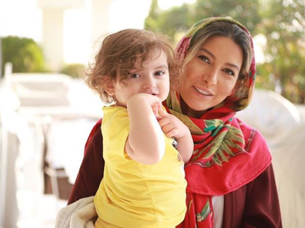 عاشقانه ی فریبا نادری برای دخترش + عکس