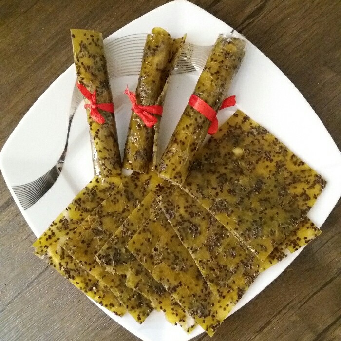 آموزش تهیه ی لواشک کیوی در دو مرحله