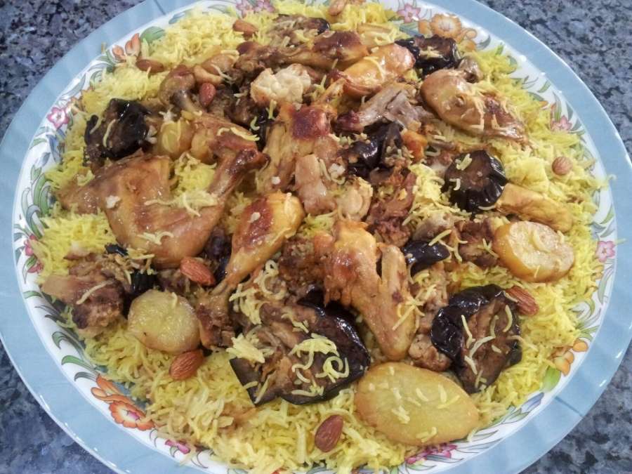 طرز تهیه مقلوبه پلو :خوشمزه ترین غذای ترکیه ای