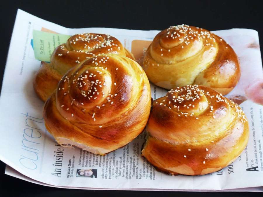 طرز تهیه نان و خمیر نان زنجبیلی تبریز