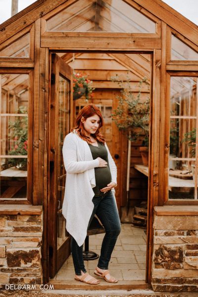 عکس خفن عکس زن حامله با همسرش عاشقانه