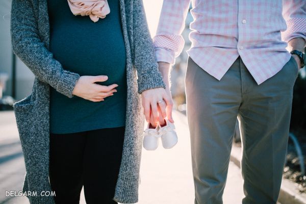 عکس خفن عکس زن حامله با همسرش عاشقانه