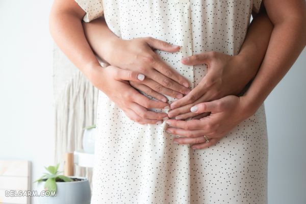 عکس خفن عکس زن حامله با همسرش عاشقانه