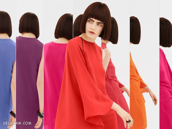 The color of the dress for the summer