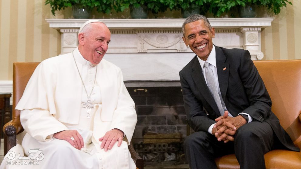 پاپ فرانسیس و اوباما