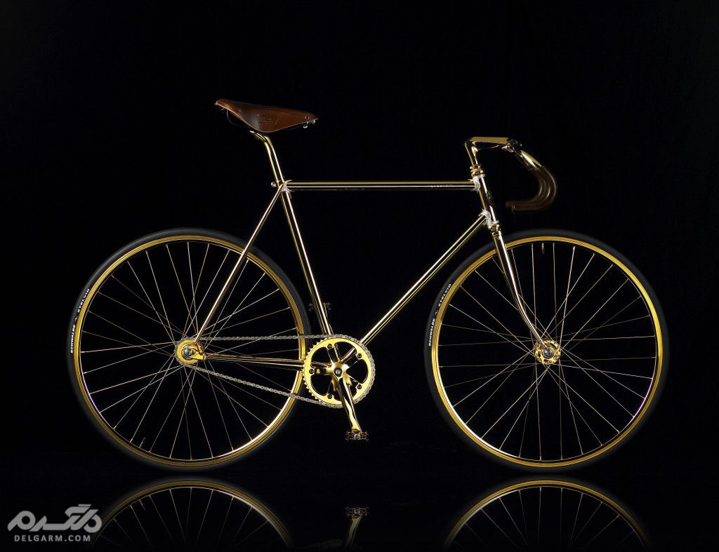 دوچرخه Auramania Crystal Edition Gold Bike