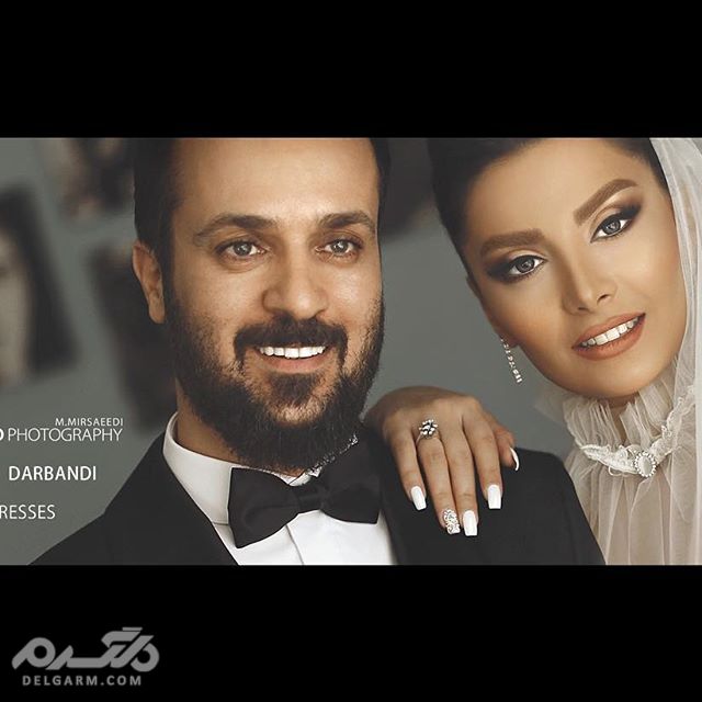 عکس جشن عروسی احمد مهران فر و همسرش