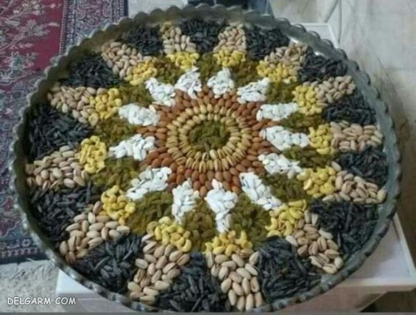 مدل تزیین آجیل عید نوروز 98