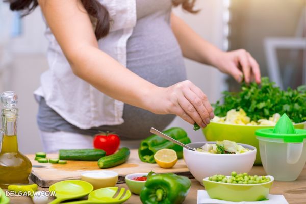 مواد غذایی برای زیبایی جنین