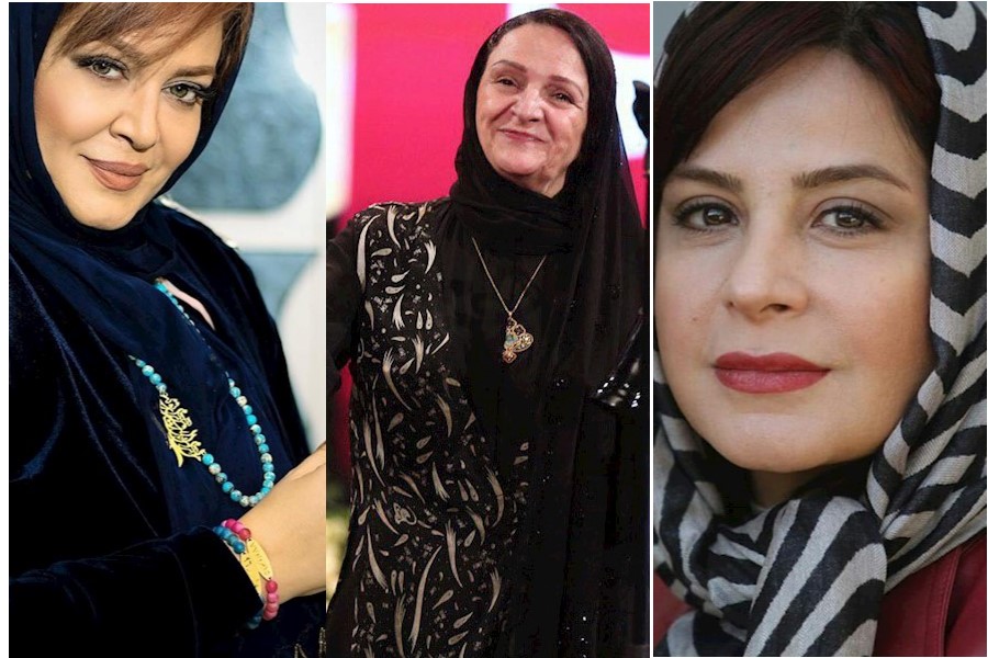 واکنش سلبریتی ها به تشکر گلاب آدینه از مهدی هاشمی در جشن حافظ