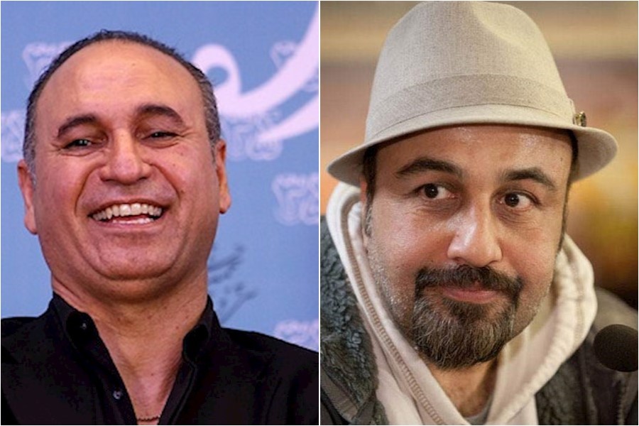 عکس قدیمی از رضا عطاران و حمید فرخنژاد