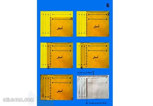 آموزش دوخت کیف چرم زنانه مرحله به مرحله + عکس