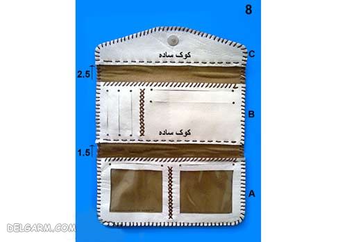 آموزش دوخت کیف چرم زنانه مرحله به مرحله + عکس