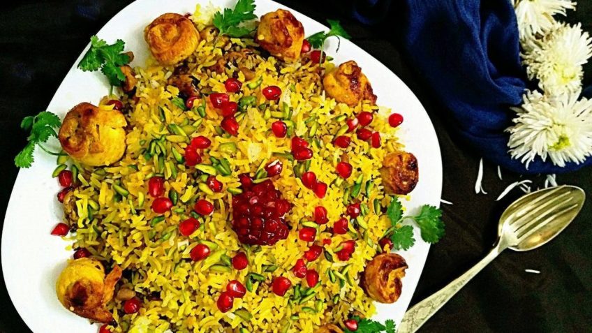 طرز تهیه “انار پلو” شیرازی با نکات سفارشی انارپلوی خوشمزه