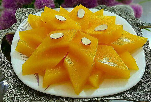 آموزش تهیه حلوا با طعم و عطر زعفران در خانه