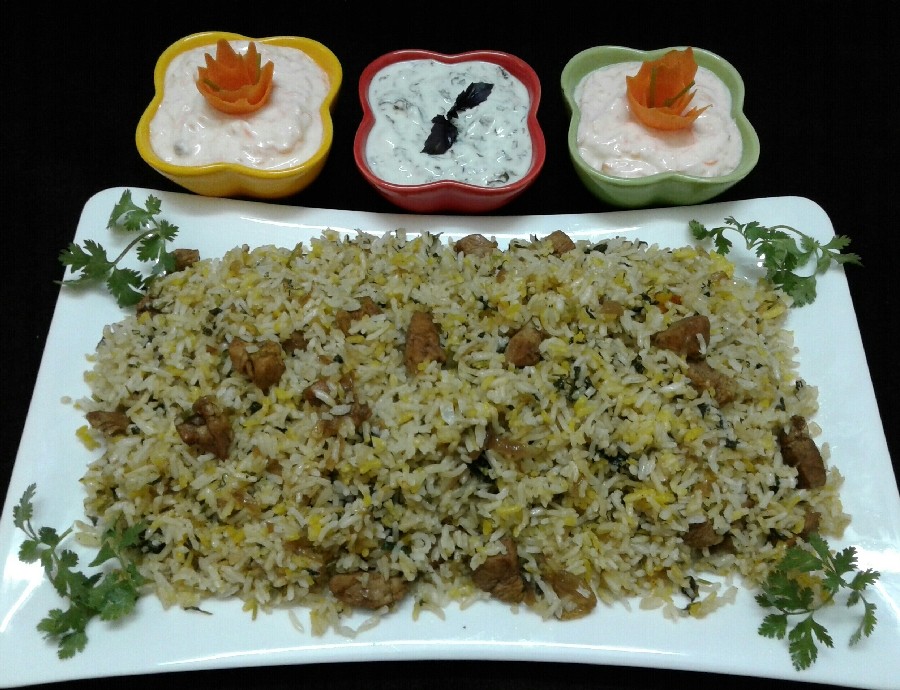 طرز تهیه گشنیز پلو با روشی آسان