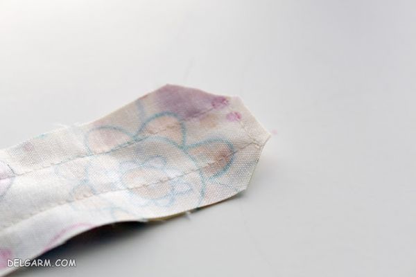 آموزش دوخت کلاه پارچه ای بند دار دخترانه