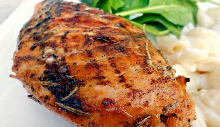 فیله مرغ گریل شده