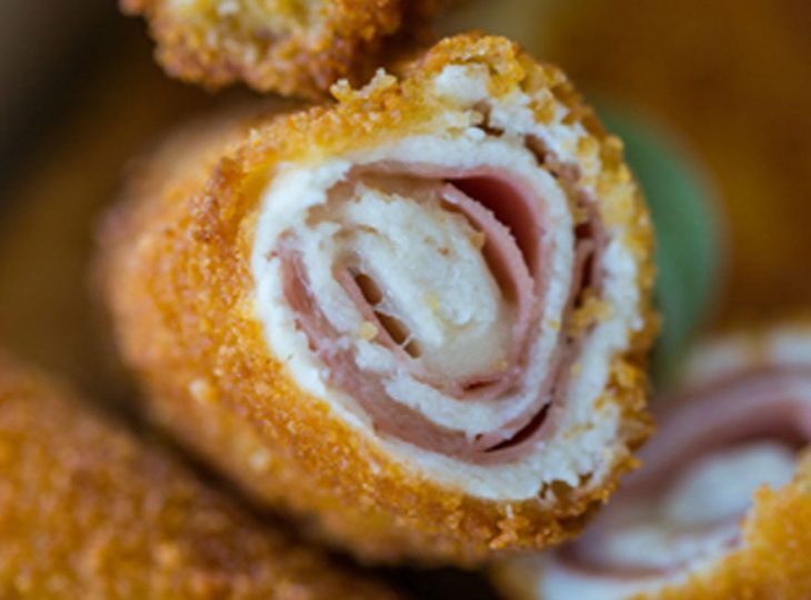 طرز تهیه رول مرغ و ژامبون