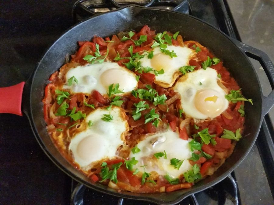 روش تهیه غذای تونسی املت شاک شوکا
