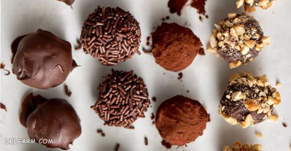 شکلات توپی | طرز تهیه شکلات توپی برزیلی
