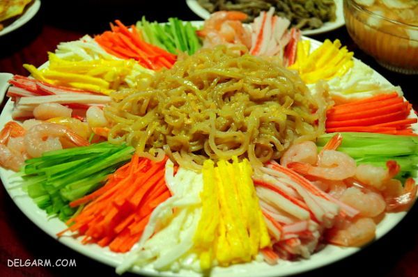 طرز تهیه سالاد نائنگچی مرحله به مرحله