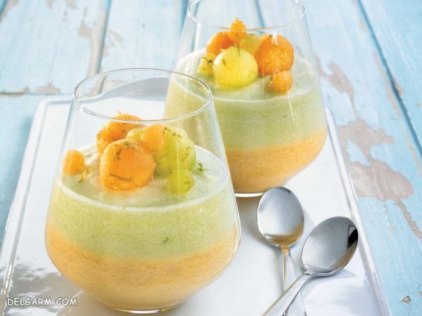 دسر خربزه | طرز تهیه ۷ مدل دسر خوشمزه با خربزه + عکس