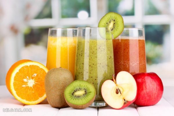 بررسی خواص و فواید آب میوه ها برای سلامتی بدن