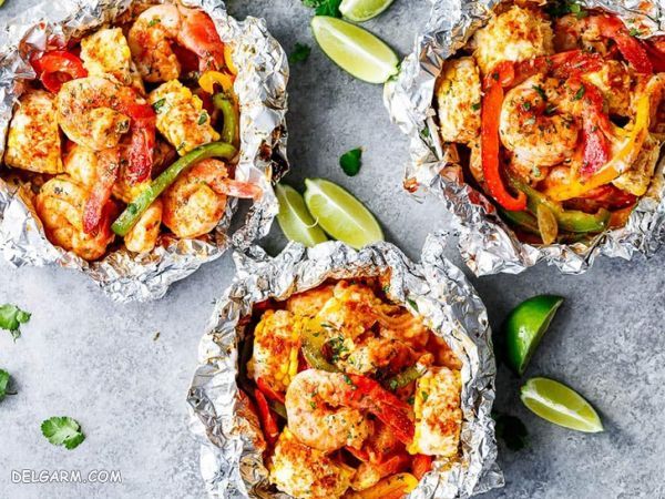 ۸ غذای دریایی فوق العاده خوشمزه با میگو + عکس