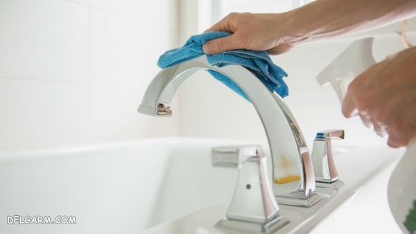 ۹ تکنیک طلایی برای تمیز کردن سرویس بهداشتی