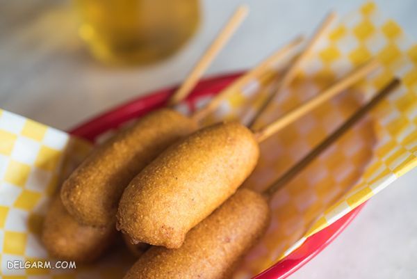 ۳ روش پرطرفدار جهت تهیه کورن داگ خانگی + عکس