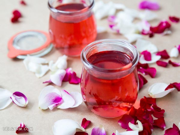 شربت گل سرخ : طرز تهیه و خواص شربت گل محمدی