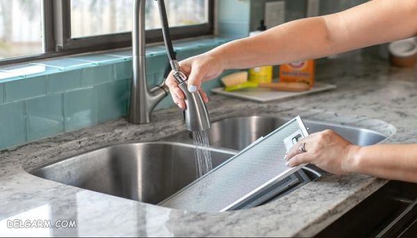 تمیز کردن هود آشپزخانه با چند ترفند اساسی