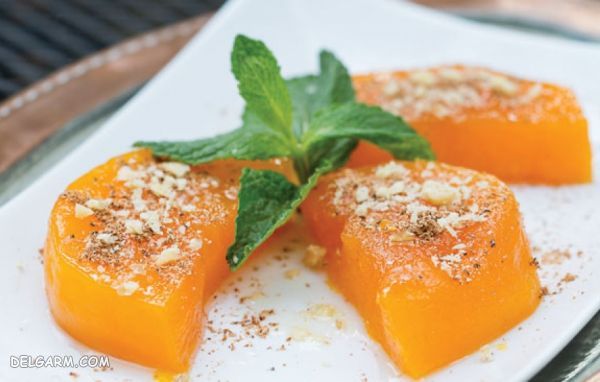 دسر کدو حلوایی : طرز تهیه ۴ مدل دسر با کدو حلوایی