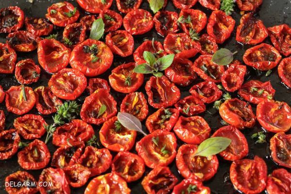 خشک کردن گوجه فرنگی با ۴ روش عالی + روش های نگهداری