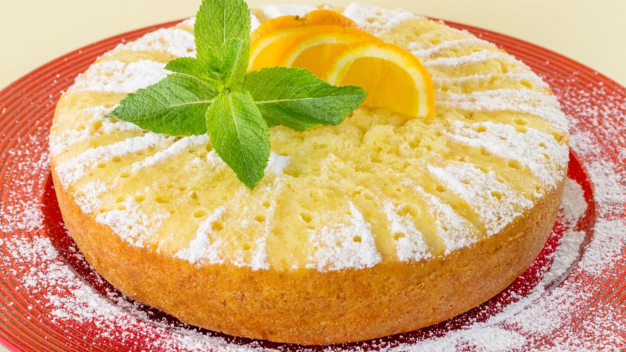 طرز تهیه کیک پرتقالی عالی لذیذ و خوشمزه