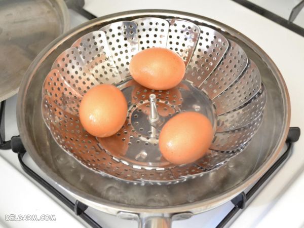 آموزش تصویری جهت تهیه سالاد تخم مرغ کلاسیک