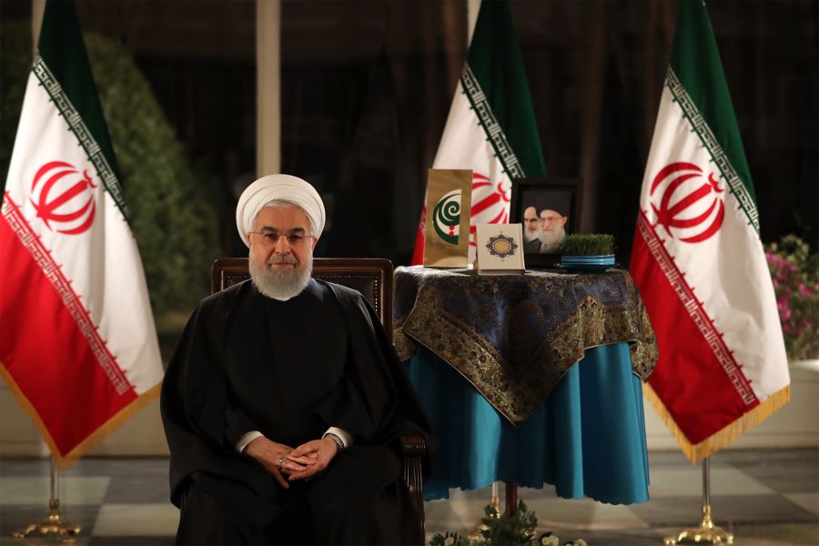 پیام حسن روحانی به مناسبت نوروز ۱۳۹۸+ فیلم