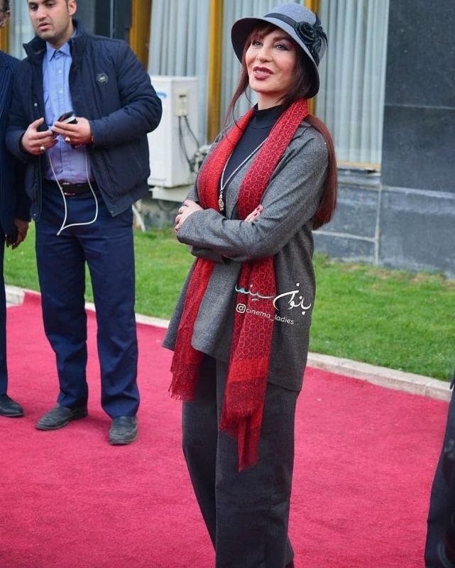 افسانه بایگان جشنواره جهانی فیلم فجر ۳۷ /تیپ اروپایی افسانه بایگان در جشنواره جهانی فیلم فجر 98/عکس های افسانه بایگان