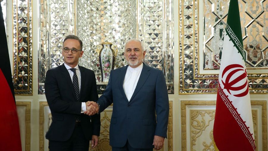 وزیر خارجه آلمان با ظریف در تهران دیدار کرد + فیلم