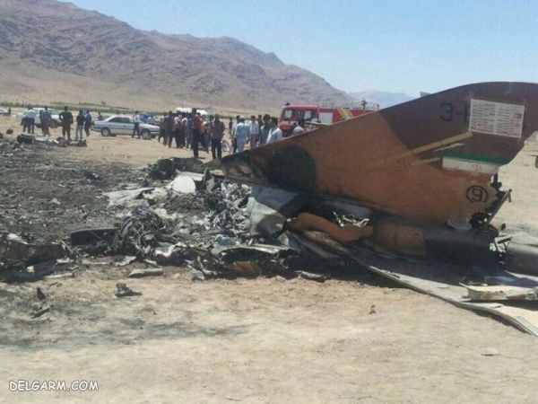 یک فروند هواپیمای جنگی در بوشهر سقوط کرد 