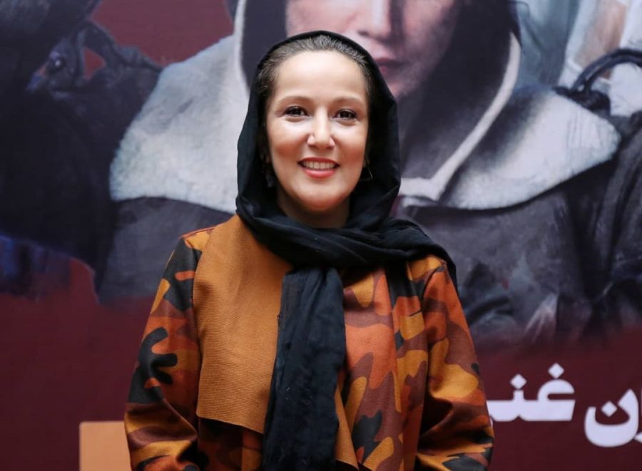 شوخی خفن پانته آ بهرام با صابر ابر در اکران مسخره باز + فیلم