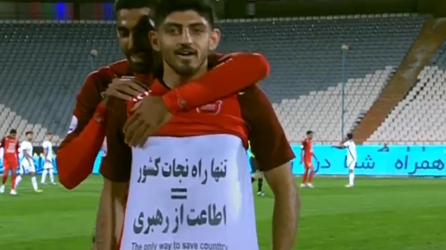 واکنش فرمانده سپاه به شادی پس از گل مهدی ترابی